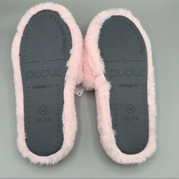 Pudus Audrey Pearl Memory Foam Slippers - Picture 3 of 7